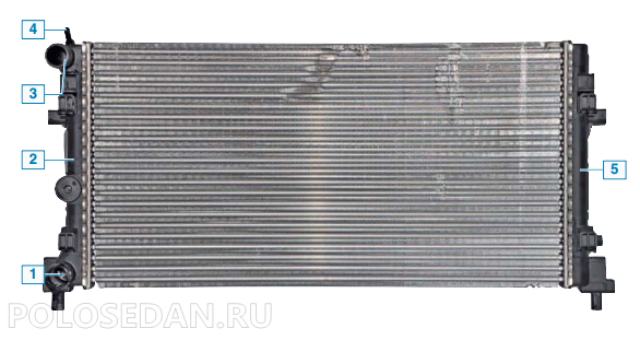 Зимняя защита радиатора LADA Vesta (седан, SW), ArtForm, комплект